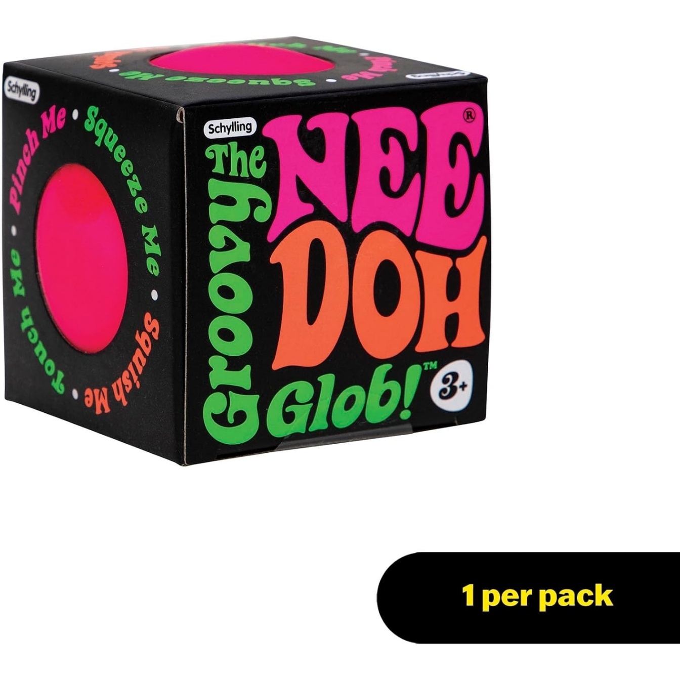 NeeDoh Original Sensory Ball - Pink - Image 2